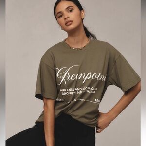 Anthropologie Back When Greenpoint Graphic‎ Tee, medium